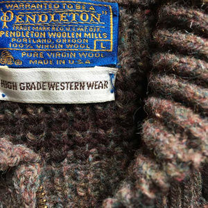 Pendleton Sweaters - VTG Pendleton High Grade Western Wear Big Lebowski Pendleton Sweaters - VTG Pendleton High Grade Western Wear Big Lebowski
